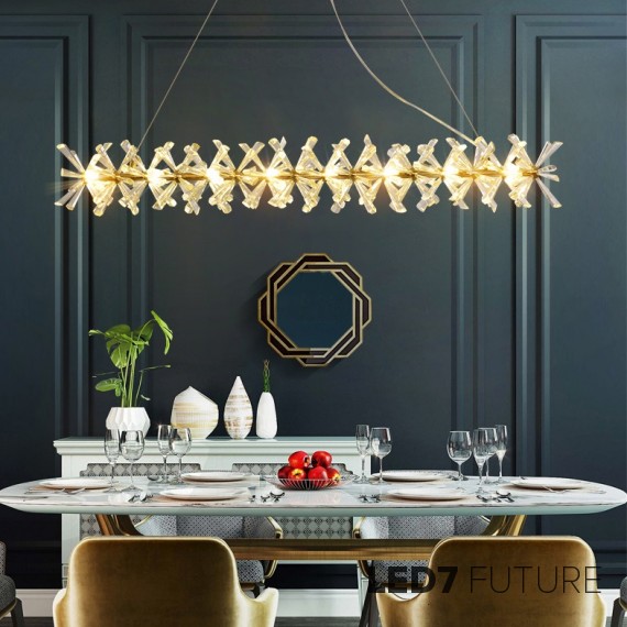 Loft Industry Modern - Stalactite 19 Line Chandelier